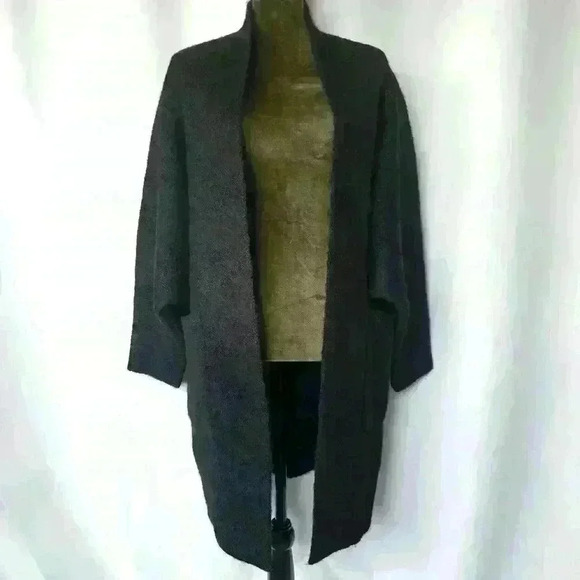 ✨Like New✨ Express Oversized Cardigan Sweater Coat, Black, Size Small - Picture 5 of 11